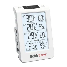 BALDRTHERM B0598 3-Channel Thermohygrometer with Automatic Backlight